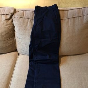 Flannel lined chinos